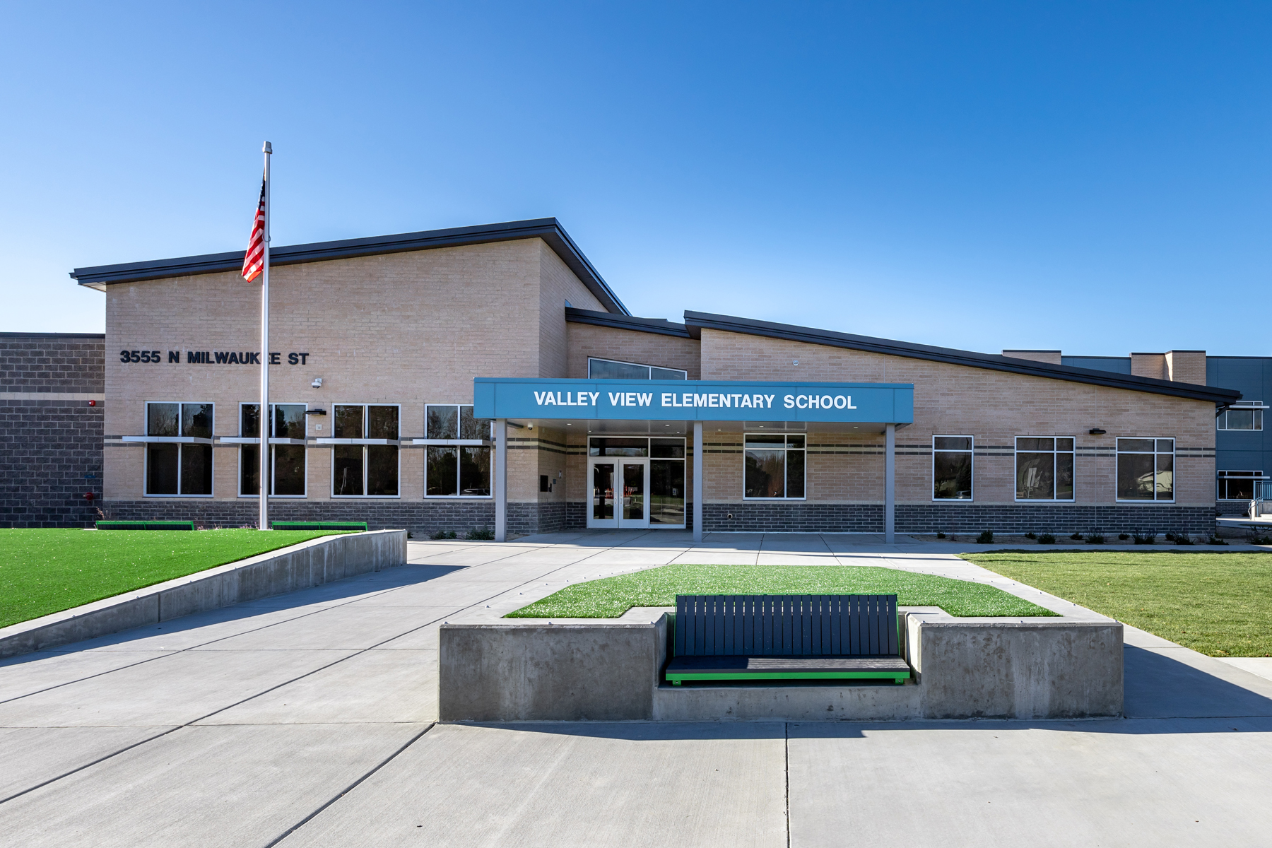 Valley View Elementary School - Basalite Concrete Products